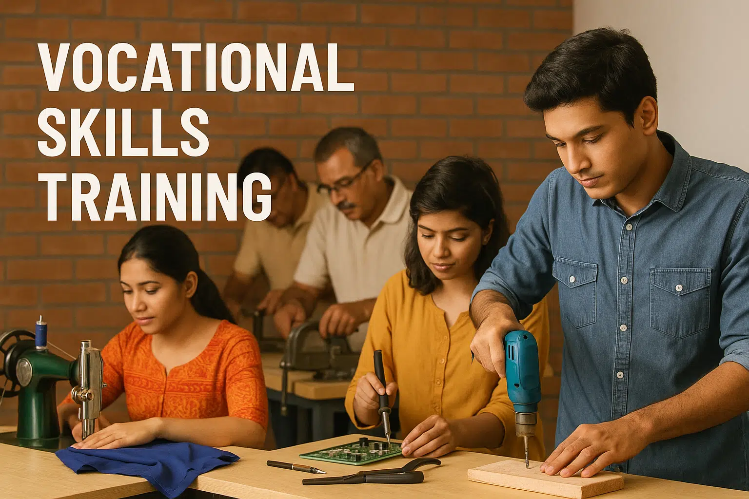 Empowering Communities through Vocational Skills Training:Path to Social Upliftment | Elysium Foundation Vocational Skills Training