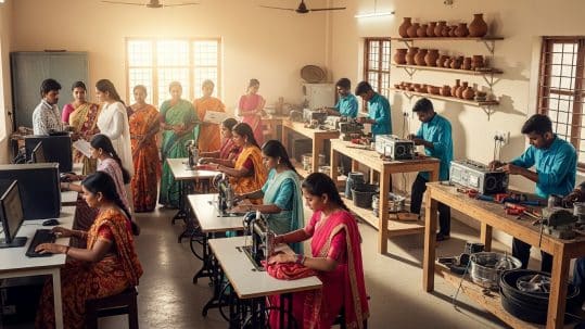 vocational training in India